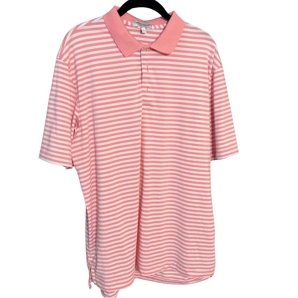 Peter Millar Summer Comfort Polo – Size L – Cool, Crisp & Country Club Ready